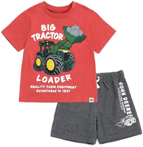 John Deere T-Shirt Shorts Set - Comfort Style