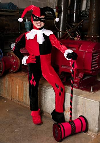 Childrens Harley Quinn Jumpsuit costume Rubies Fun Costumes