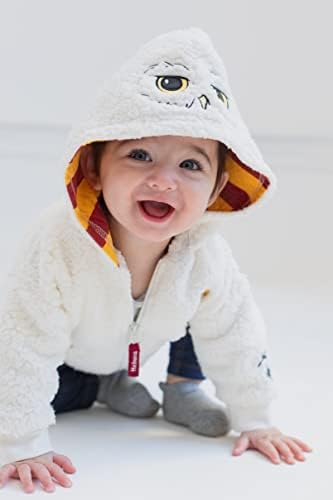 Harry Potter - Hedwig Owl Diaper Size Fleece Zip Up Costume
