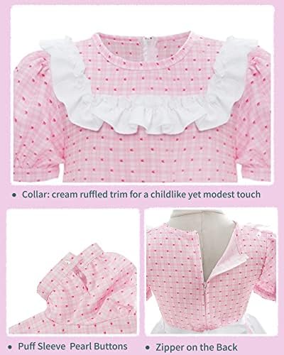 NSPSTT Girls Colonial 1800s Dress Set