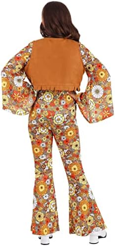 Autumn Flower Hippie Costume for Kids - Complete Set