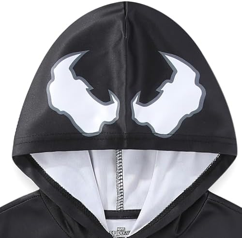 Marvel Spider-Man Venom Boys Mens Spandex hoodie set