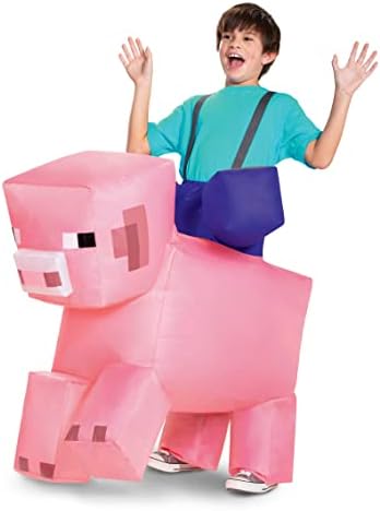 Disguise Kids Unisex-Miangle Inflatable Costume - Minecraft Spider