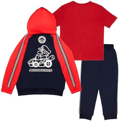 Nintendo Mario Kart Boys Graphix Set Lightweight Trip-Proof Outfit Kids Love