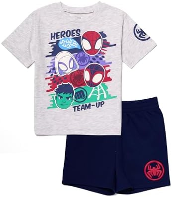 Marvel Spider-Man Boys Spandex Trio Set