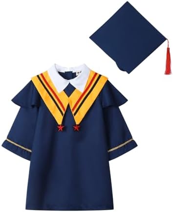 Kids Baby Boys Kids Preschool Kindergarten Graduation Gown Child