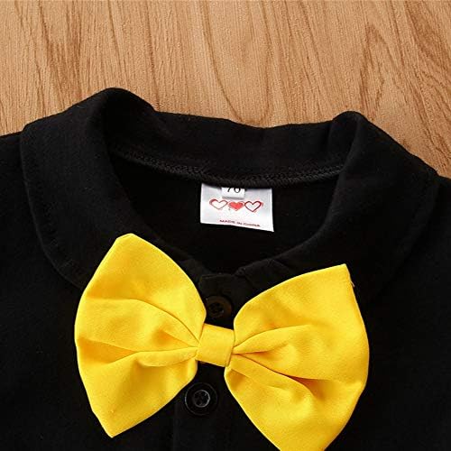 Baby Boys Halloween Christmas costume - IDOPIP Bowtie Tuxedo Set
