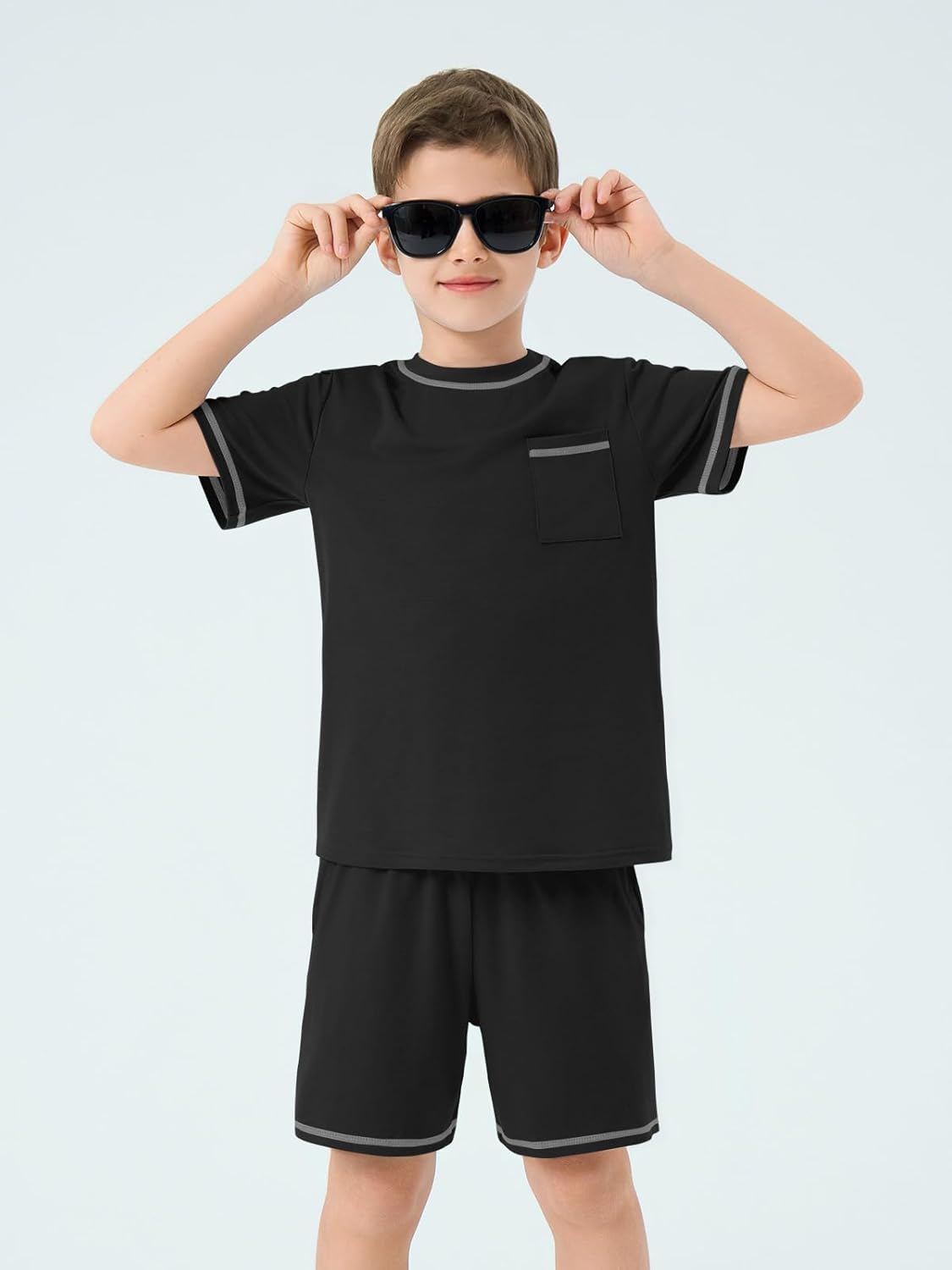 Haloumoning Boys Summer 2-Piece Outfits