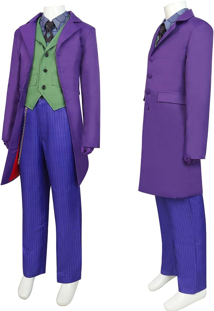 Kubras Joker Costume for Kids Boys - Halloween Wear