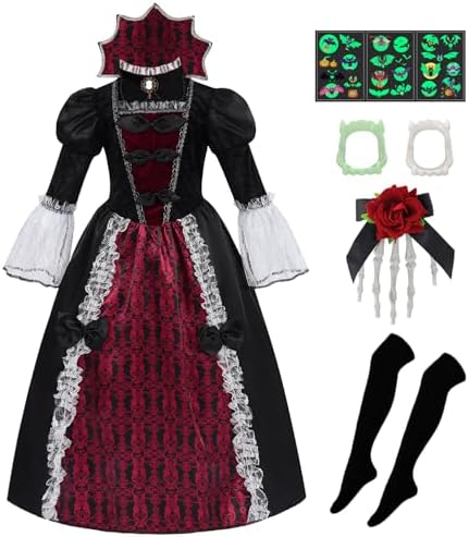 Royal Vampire Costume Girls Halloween