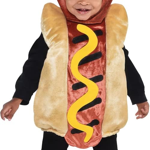 Amscan Baby Boys Mini Hot Dog Costume