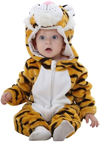 MICHLEY Animal Costume for Kids Halloween Trick or Treating Jumpsuit