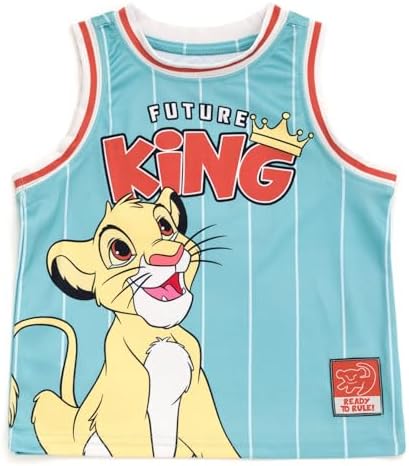 Disney Boys Basketball Jersey Shorts Set Cool Athlete Outfit