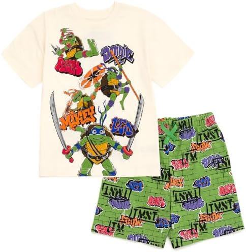 Teenage Mutant Ninja Turtles Kids Outfit Set T-Shirt and Shorts