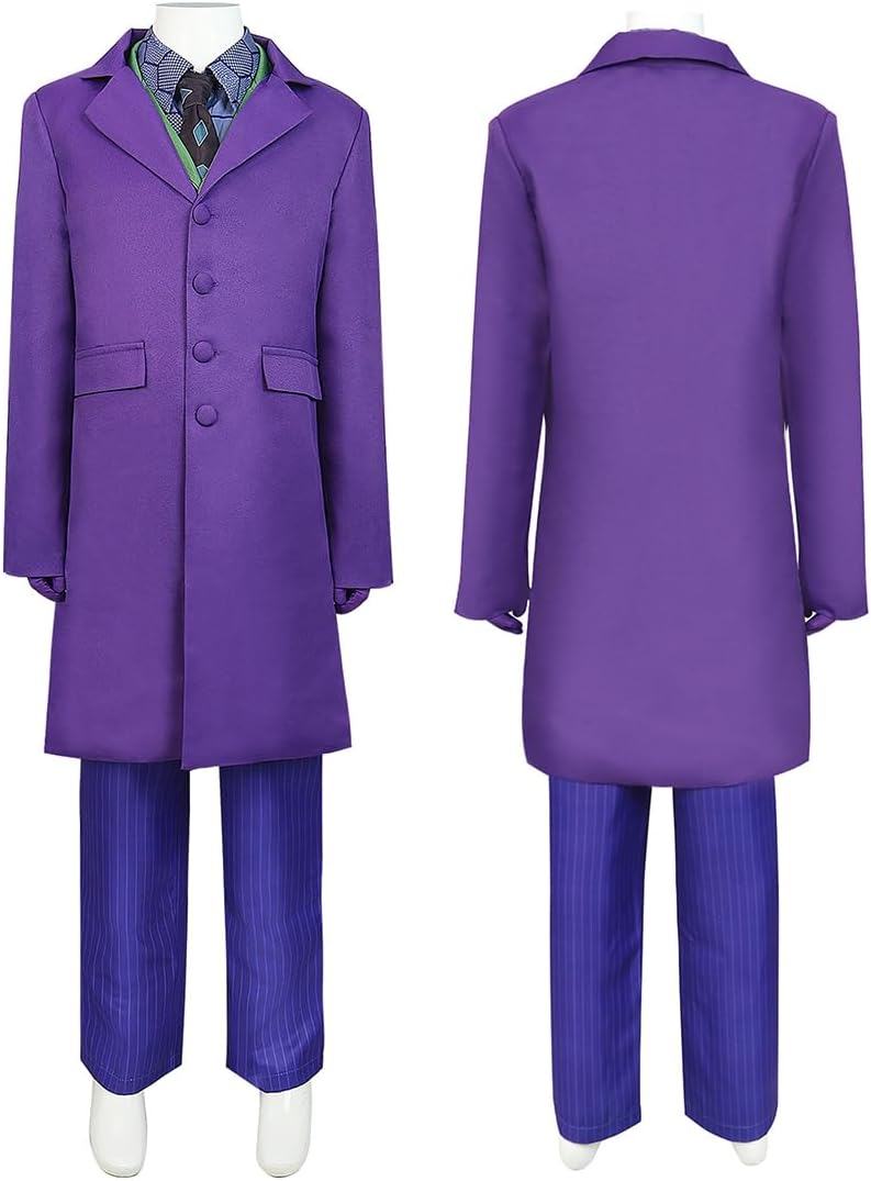 Kubras Joker Costume for Kids Boys - Halloween Wear