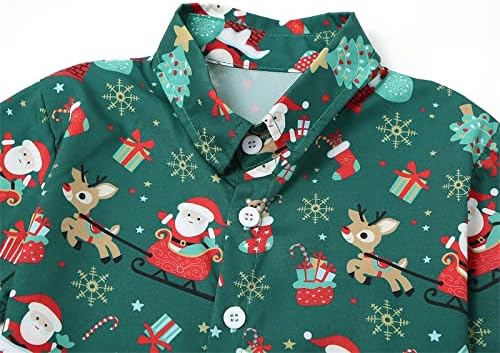 Christmas Toddler Boy Outfit Set - Soft Breathable Festive