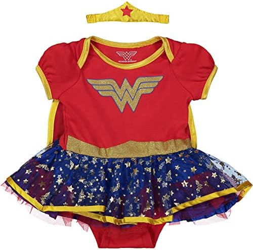 Wonder Woman Justice League Cosplay Body suit for Baby Girls