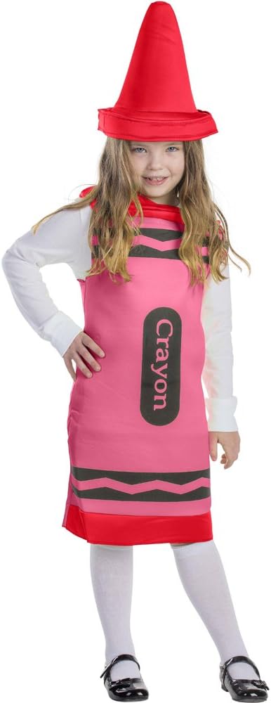 Dress Up America Red Crayon Costume for Kids