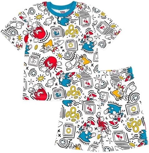 SEGA Sonic the Hedgehog Tails Knuckles Kids Outfit Set
