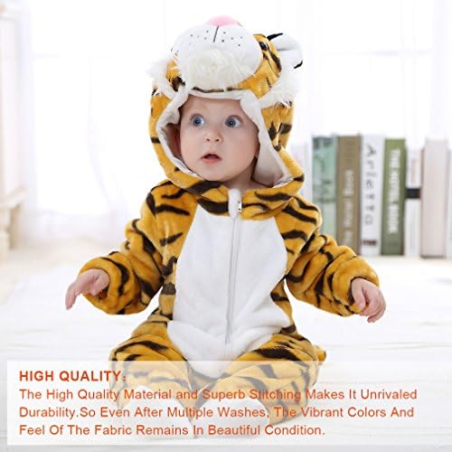 MICHLEY Animal Costume for Kids Halloween Trick or Treating Jumpsuit