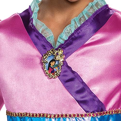 Disguise Disney Princess Mulan Costume Dress for Girls
