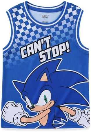 SEGA Sonic the Hedgehog Boys Tank Top Mesh Shorts Set
