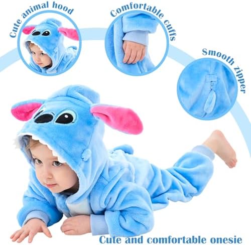 Cute Animal Onesie Pajamas for Baby