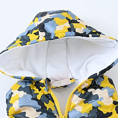 Camouflage Unisex Costume for Kids Toddler Up Windproof Cozy Hoodie Pants Set