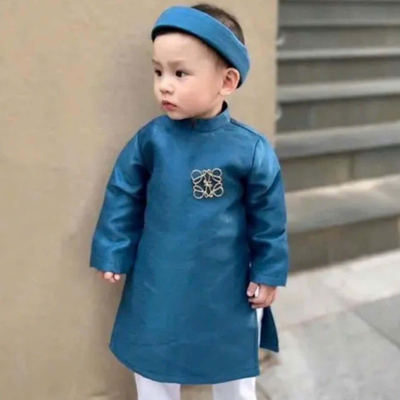 Stylish Boys ao Dai Dress for Special Occasions