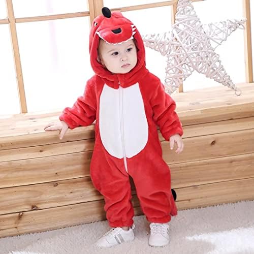 QIAONIUNIU Halloween Baby Dinosaur Romper 1-60 Months