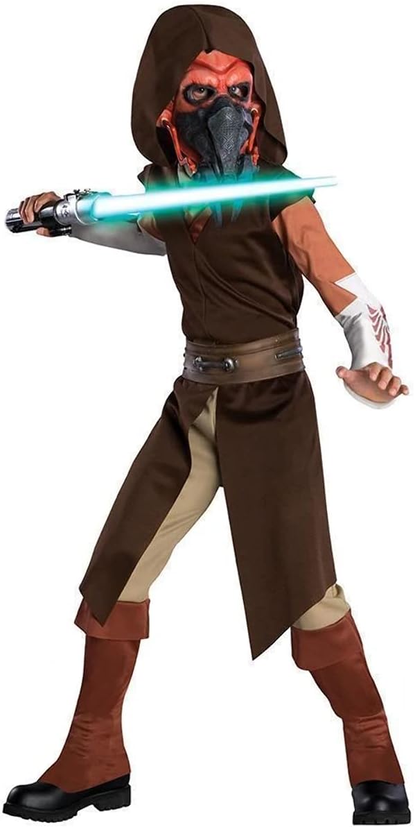 Rubies Star Wars Clone Wars Childs Deluxe Plo Koon Costume Set Medium
