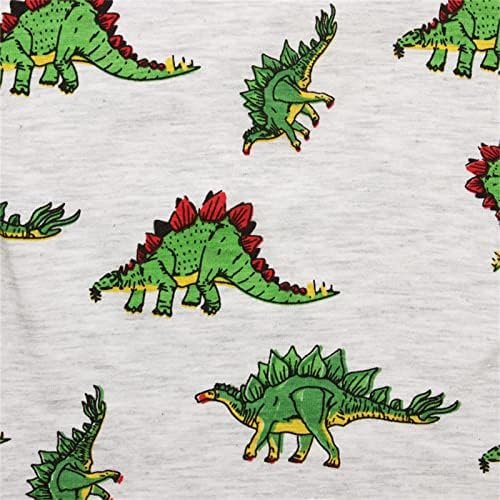 Toddler Boy Polka Dot Dinosaur Long Sleeve Romper Set