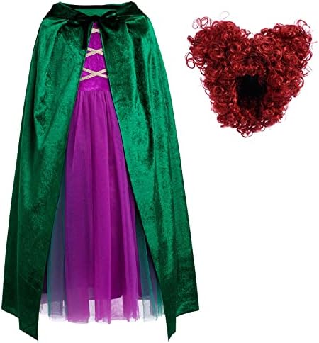 AWIBMK Girls Witch Costume for Kids Halloween Magic