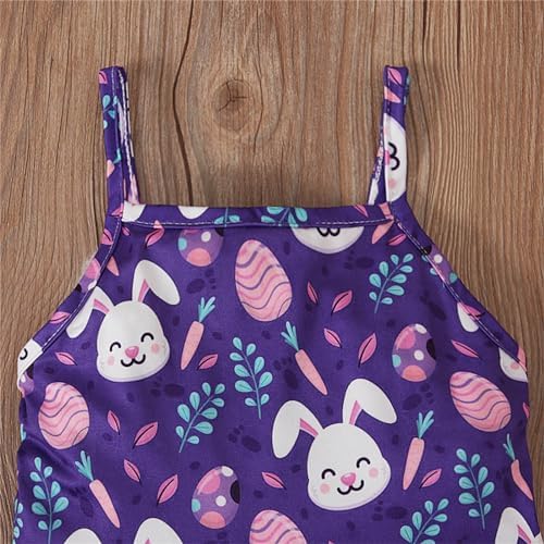 Easter Bunnyhoodie Romper for Babies