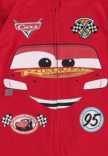 Disney Pixar Cars Lightning McQueen Zip-Up Coverall