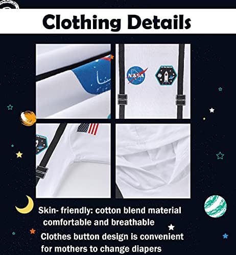 Singcoco Astronaut Baby Costume Journey Exploration Happy Space theme for Kids