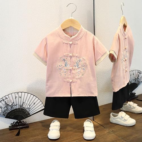 Quenny Chinese New Year Boys Summer Hanfu-Inspired designer summer dress