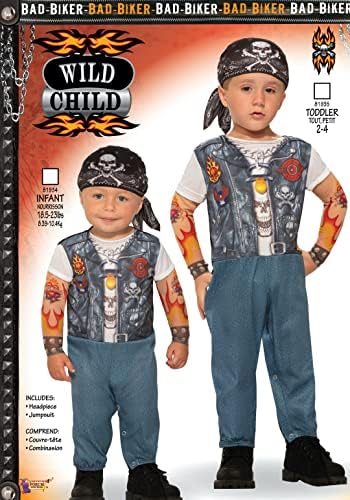 Wild Child Biker Costume for Babies