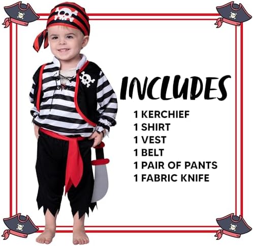 Pirate Kids Halloween Costume