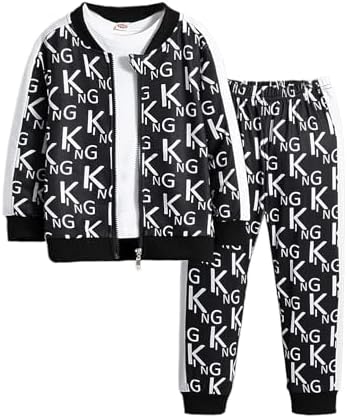 Comfort Style 2-Piece Jacket Jogger Outfit for Boys