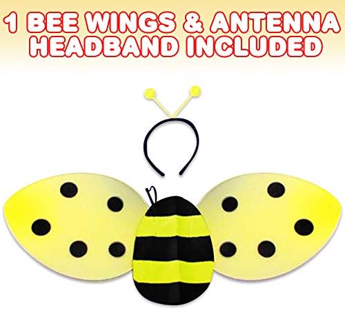ArtCreativity Bee Costume for Kids Honeybee Set with Wings Antenna