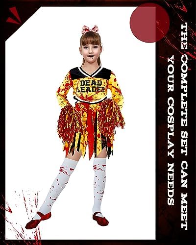 Gothic Halloween Costume - Zombie Cheerleader Slink