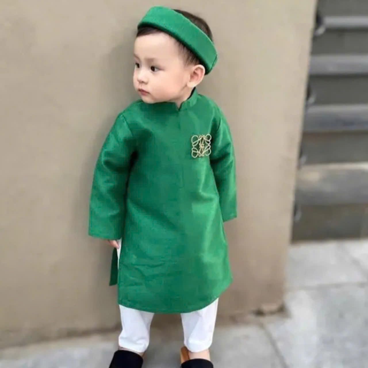Stylish Boys ao Dai Dress for Special Occasions