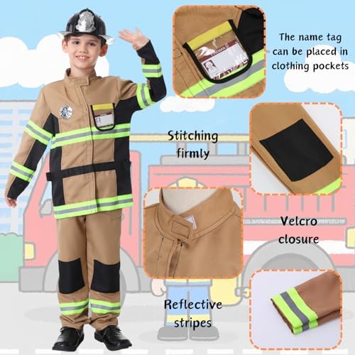 Yolsun Kids Fireman Costume