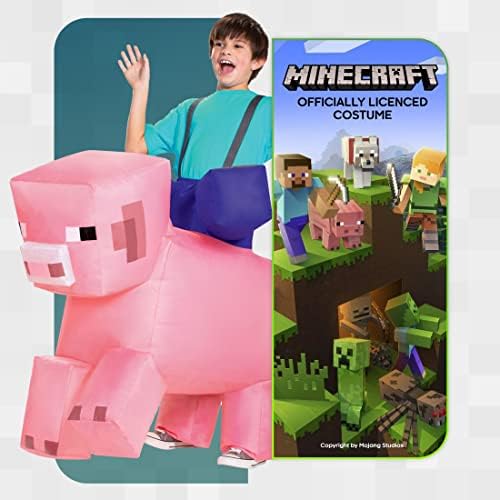 Disguise Kids Unisex-Miangle Inflatable Costume - Minecraft Spider