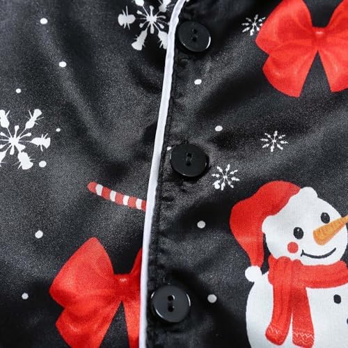 Little Snowman Printed Long Sleeve Set