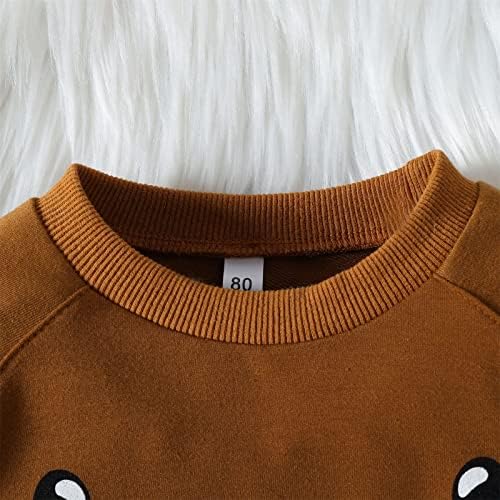 Winter Outfits for Kids Cute Tracksuit Set Toddler Boys Halloween Christmas