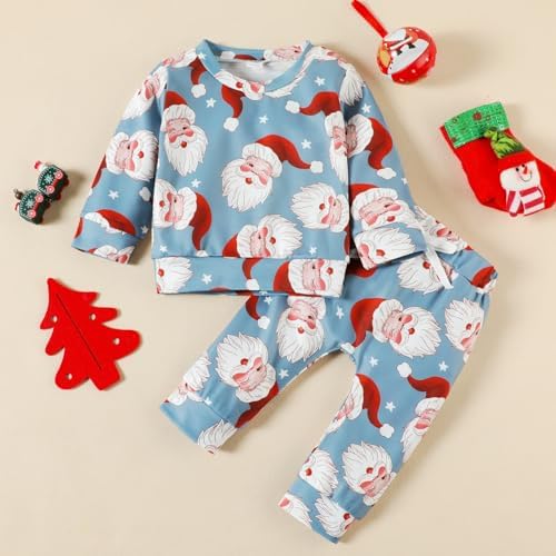 Christmas Joy Silk Satin Pullover Outfit Set Boys girls