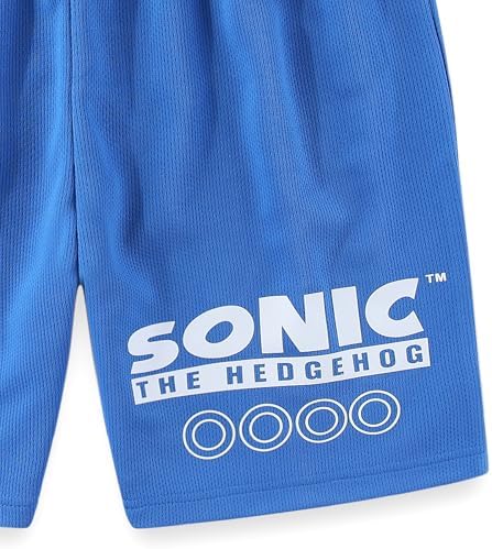 SEGA Sonic the Hedgehog Boys Tank Top Mesh Shorts Set