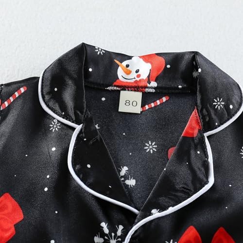 Little Snowman Printed Long Sleeve Set
